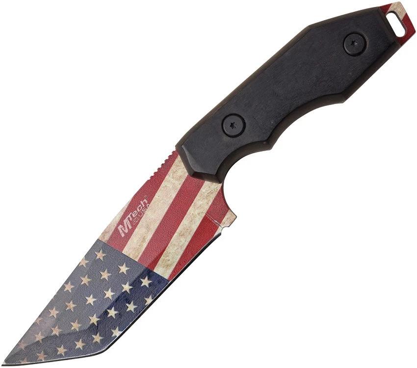MTech American Flag Fixed Blade MT-20-87BA by MTech