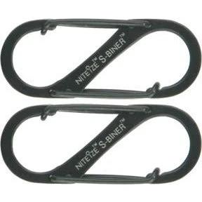 Nite Ize S-Biner #1 Black by Nite Ize