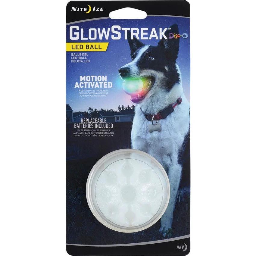 Nite Ize GlowStreak LED Ball Disc-O GSB-07-R7 by Nite Ize