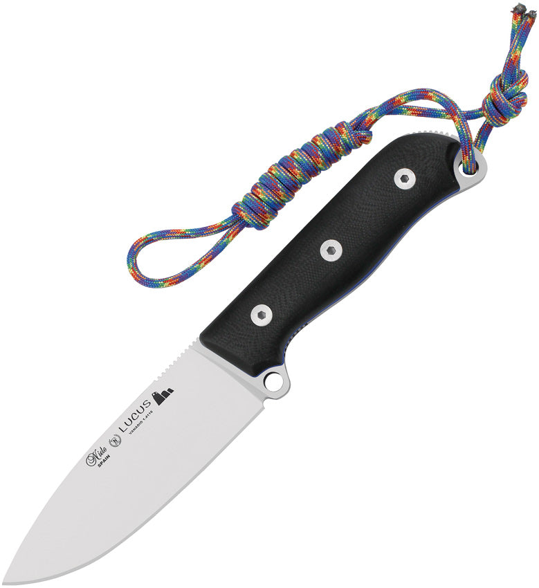 Nieto Lucus Fixed Blade Black G10 120-G10 by Nieto
