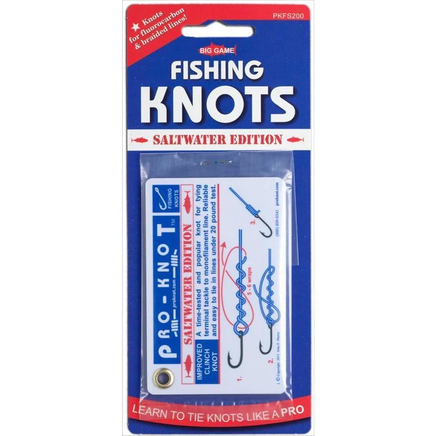 Pro-Knot Saltwater Fishing Knot Cards PKFS200 by Pro-Knot