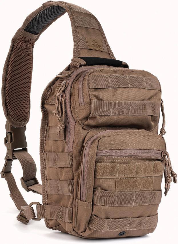 Red Rock Outdoor Gear Rover Sling Pack Dark Earth 80129DE by Red Rock Outdoor Gear