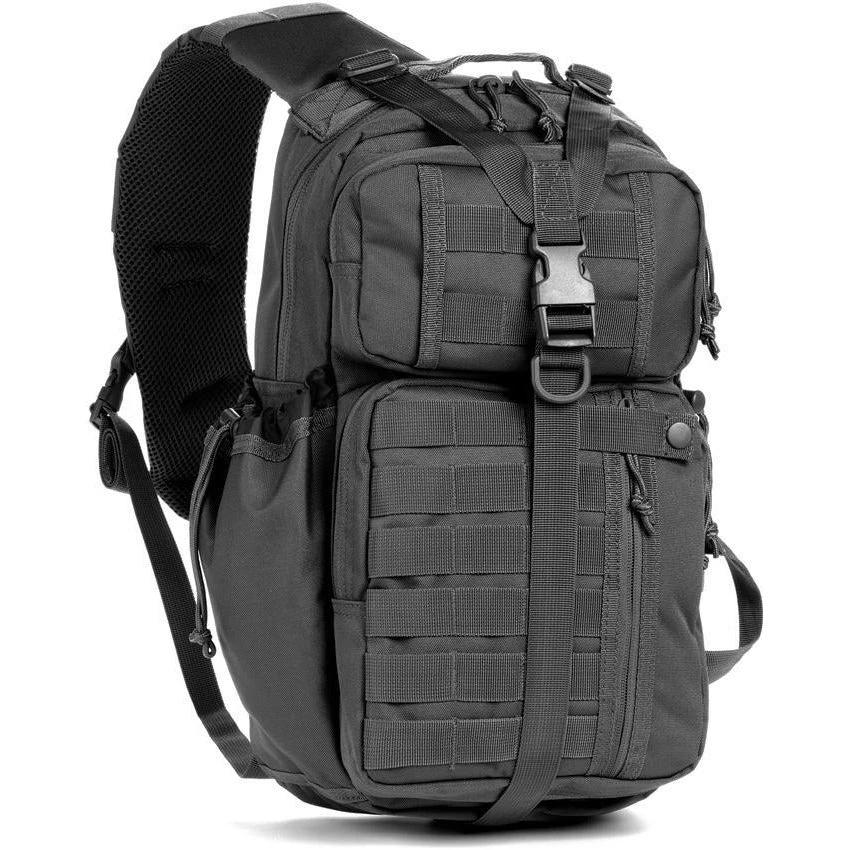 Red Rock Outdoor Gear Rambler Sling Backpack Black 80201BLK by Red Rock Outdoor Gear