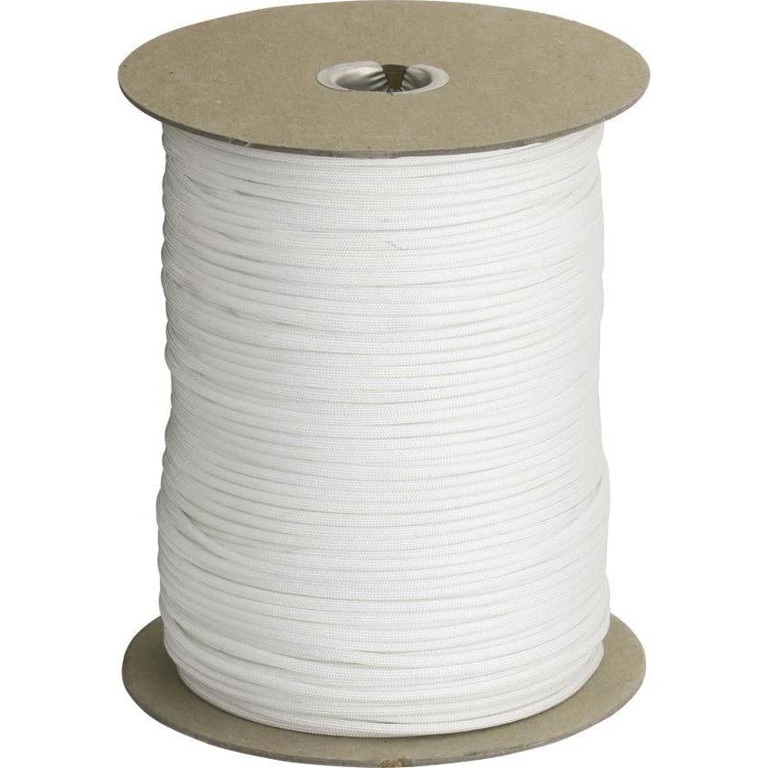 Parachute Cord Parachute Cord White 1000 Ft by Parachute Cord