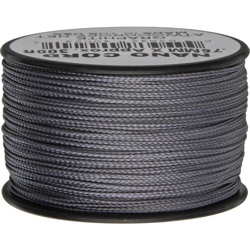Parachute Cord Nano Cord Graphite NS23 - GRAPHITE by Parachute Cord