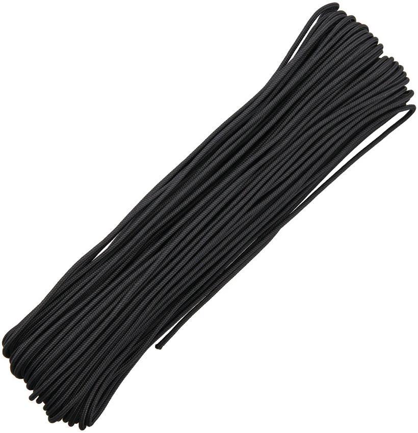 Parachute Cord Tactical Paracord Black TS01 - BLACK by Parachute Cord