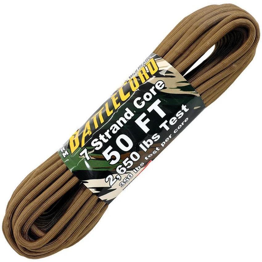 Atwood Rope MFG ARM BattleCord Coyote BC50S24 - COYOTE by Atwood Rope MFG