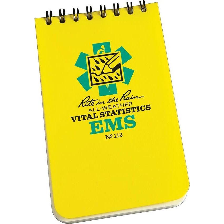 Rite in the Rain EMS Vital Stats 3x5 112 by Rite in the Rain