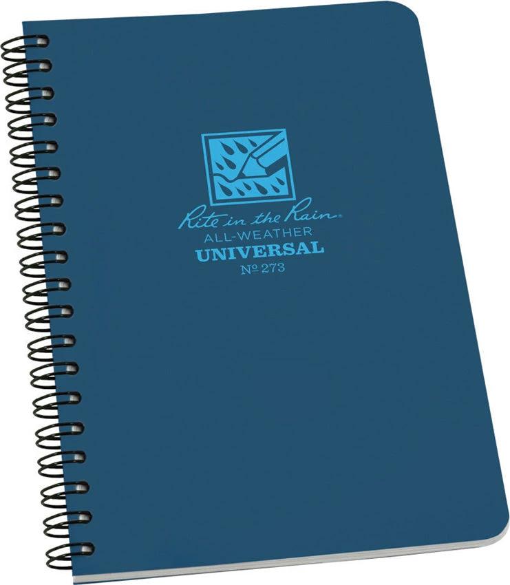 Rite in the Rain Side Spiral Notebook Blue 273 by Rite in the Rain