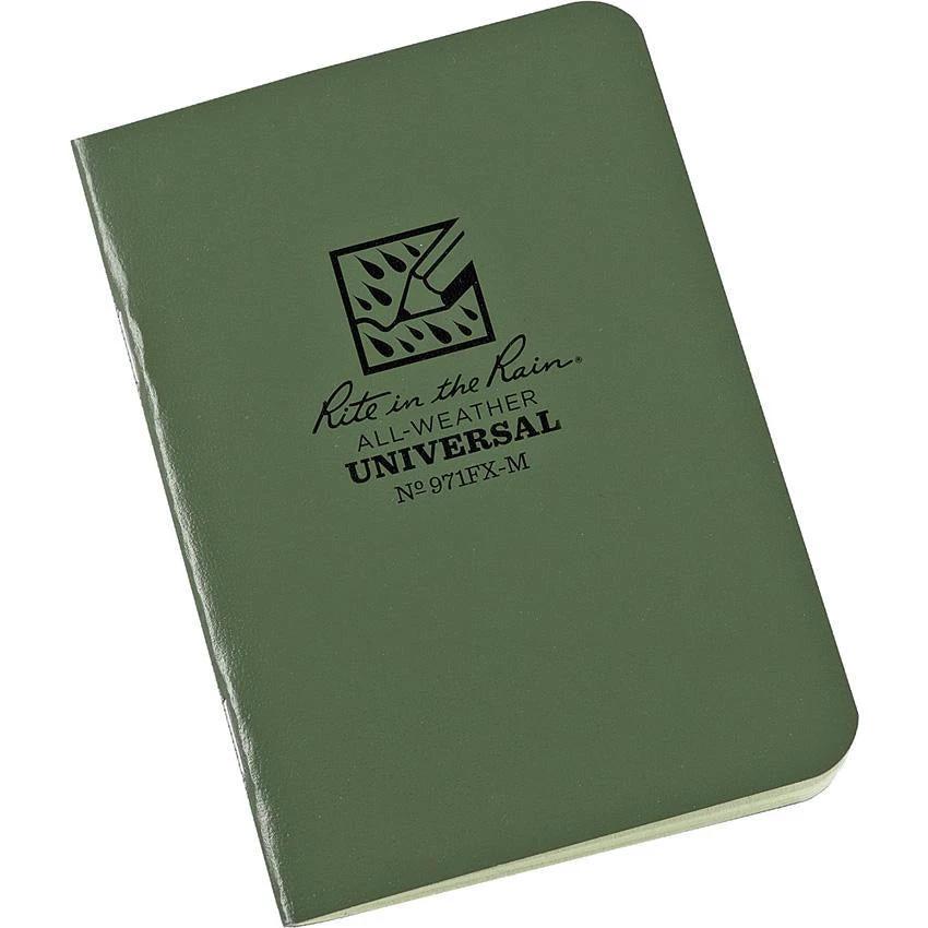 Rite in the Rain Mini Stapled Notebook 3 Pack 971FX-M by Rite in the Rain