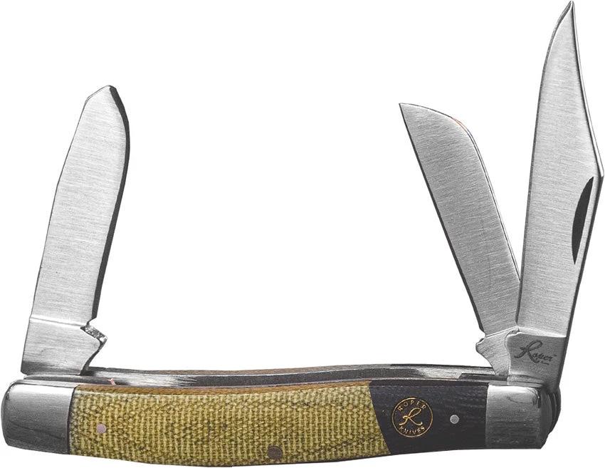 Roper Knives Rattler Stockman RP0001CMG by Roper Knives
