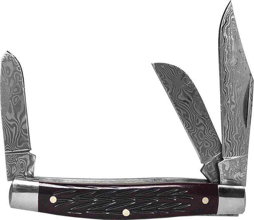 Roper Knives Tombstone Stockman RP0001DRB by Roper Knives