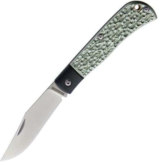 Rough Ryder Green Aluminum Folder BF210633 GREEN