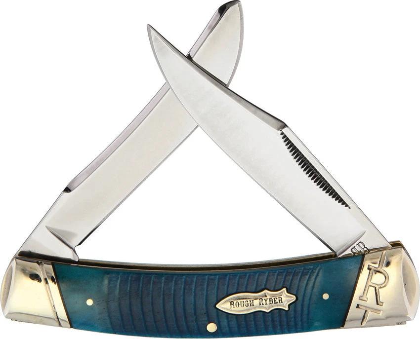 Rough Ryder Black & Blue Large Moose KC016R RR2114 by Rough Ryder