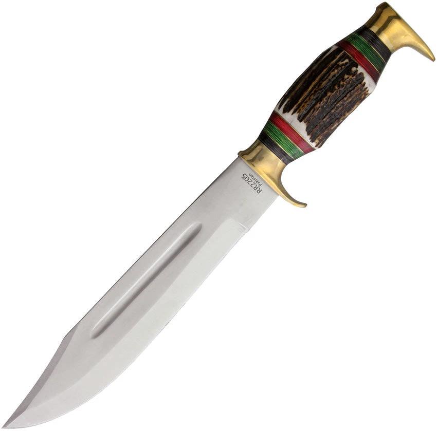Rough Ryder Bowie Stag Bone SM-FEB-2 / RR2205 by Rough Ryder