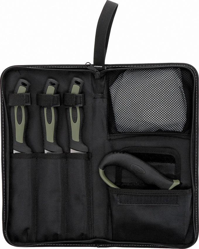 Schrade Old Timer Lightweight Field Dressing & Outdoor Knife Kit – 6 Piece Set by Schrade