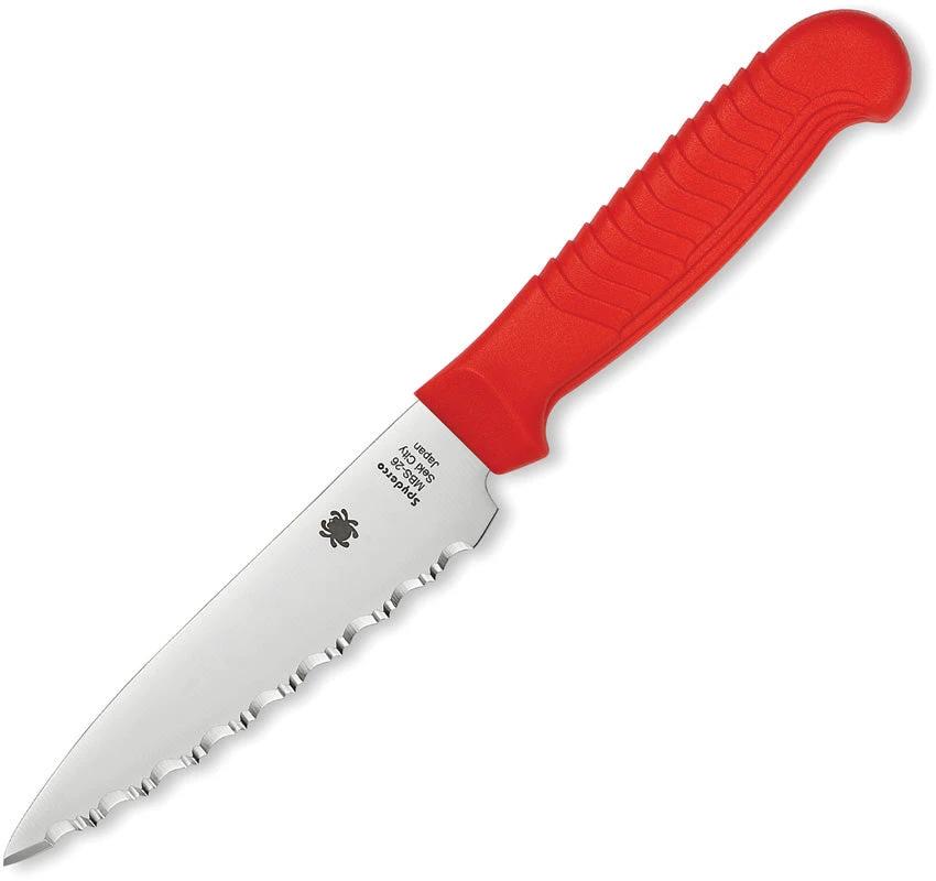 Spyderco Paring Knife Spyderedge Red K05SRD by Spyderco