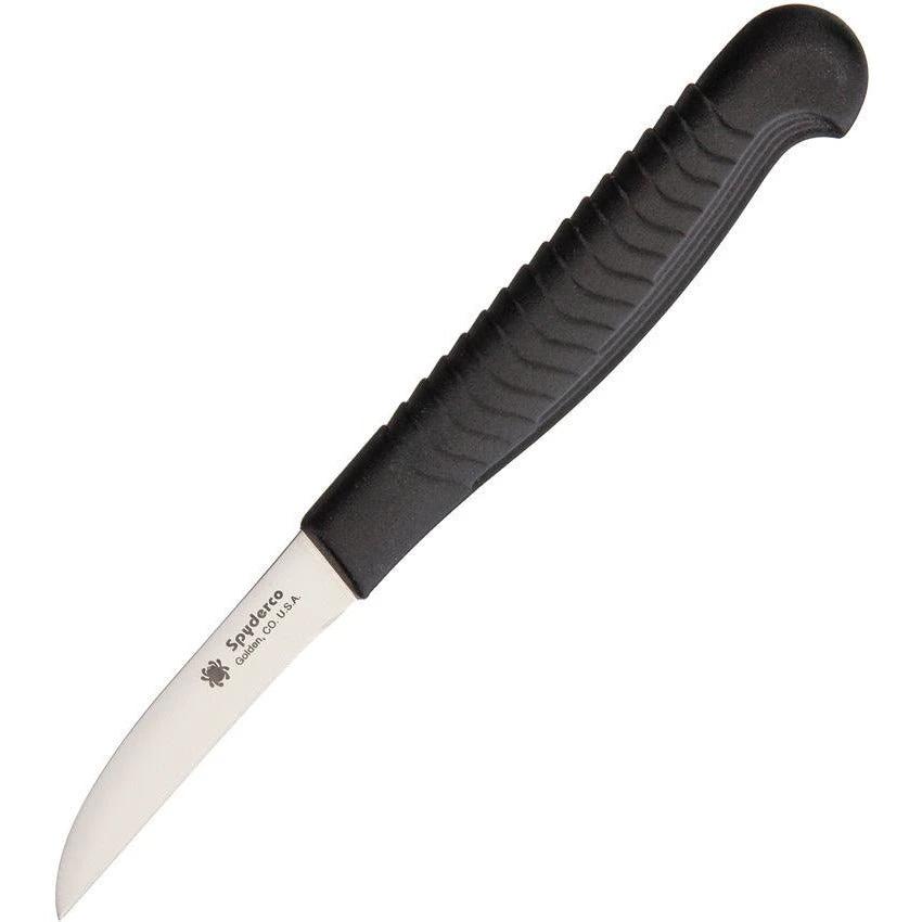 Spyderco Mini Paring Plain Black K09PBK by Spyderco