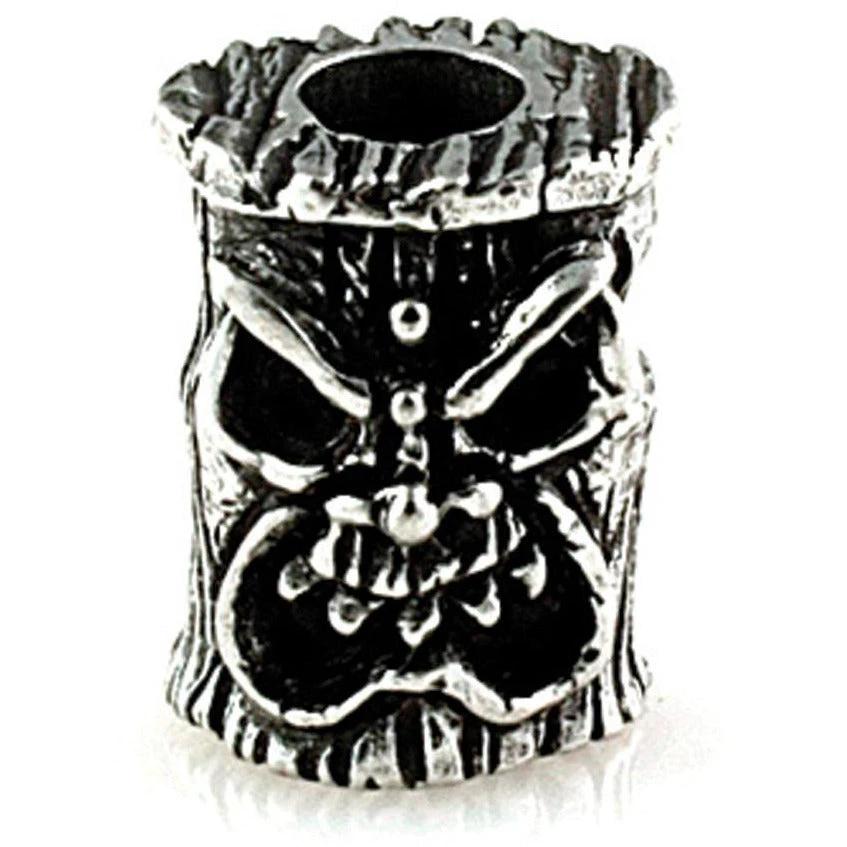 Schmuckatelli Co Ona Tiki Bead Pewter OP by Schmuckatelli Co
