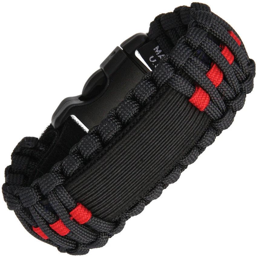 Survco Tactical Para Cord Watch Band Red Line WATCH BAND RED LINE by Survco Tactical