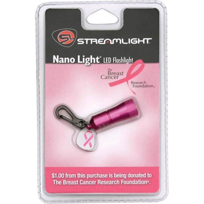 Streamlight Pink Nano Light with White LED by Streamlight