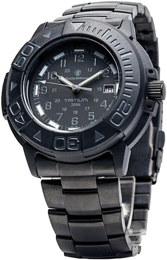 Smith & Wesson Dive Watch Black SWW-900-BLK by Smith & Wesson