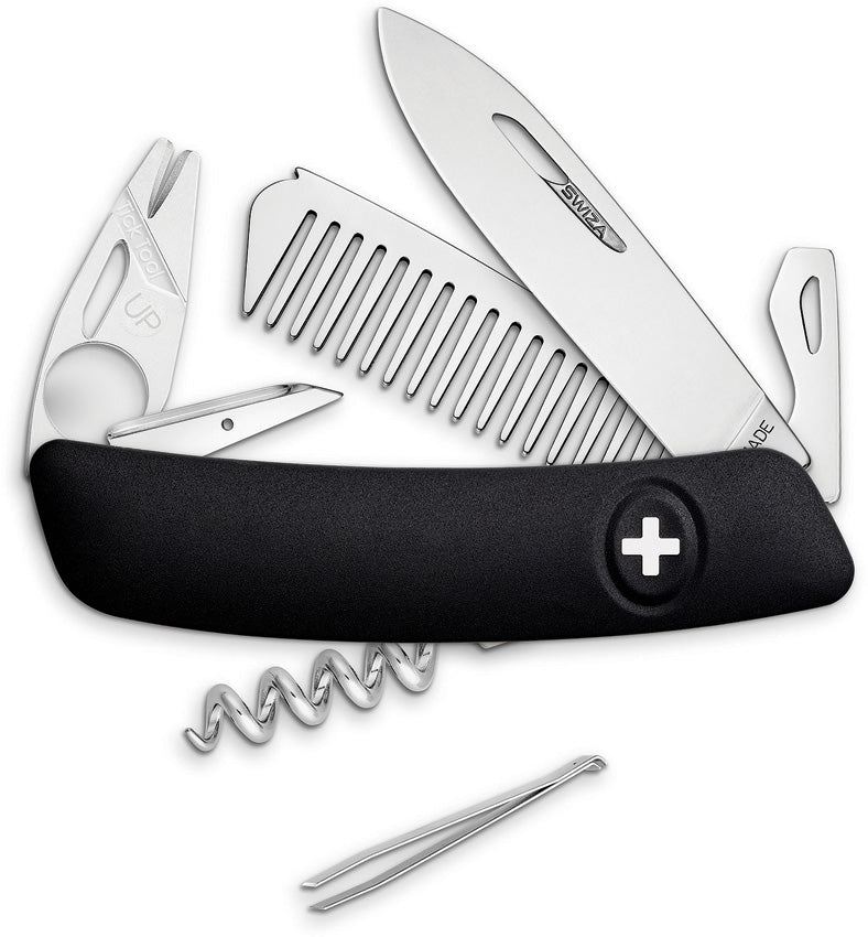 Swiza Pet and Outdoor Knife Black KCO.0090.1010