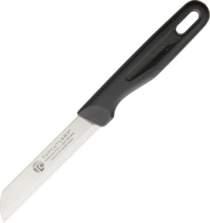 Top Cutlery Paring Micro Serrated Black 17343-NE by Top Cutlery