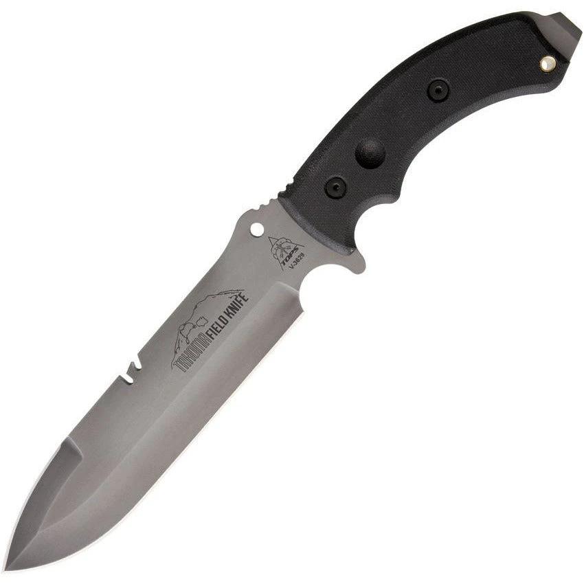 TOPS Tahoma Field Knife Black Canva TAHOBC by Black Country Outdoor