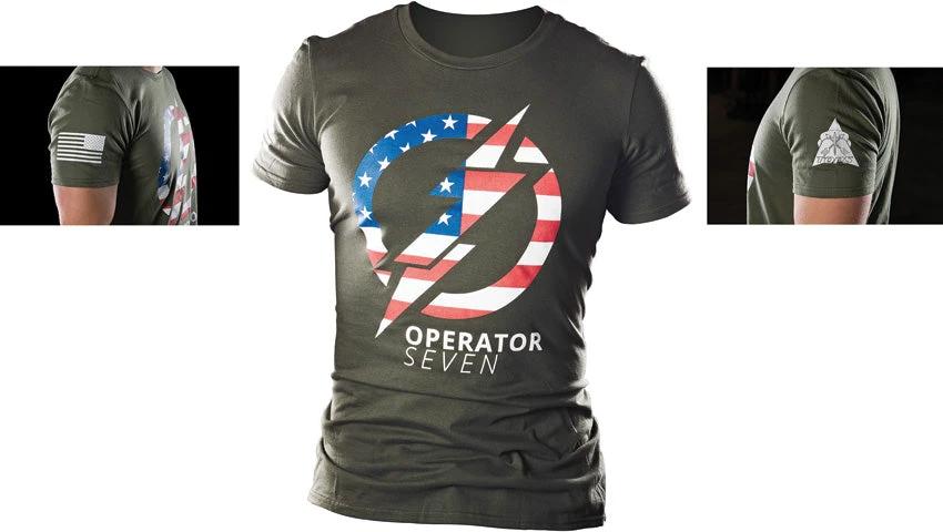TOPS Operator 7 T-Shirt OD Med TS-OP7-MEDIUM by Black Country Outdoor