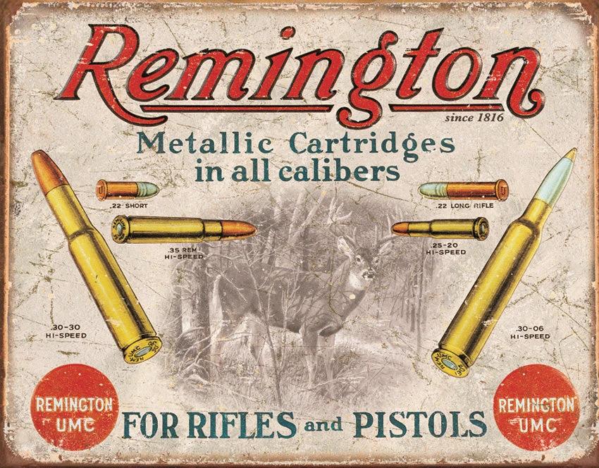 Tin Signs Remington For Rifles & 1788 by Tin Signs