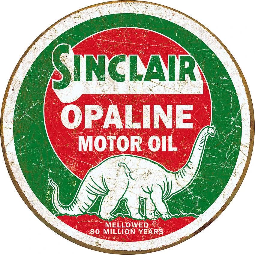Tin Signs Sinclair Opaline Round 2047 by Tin Signs