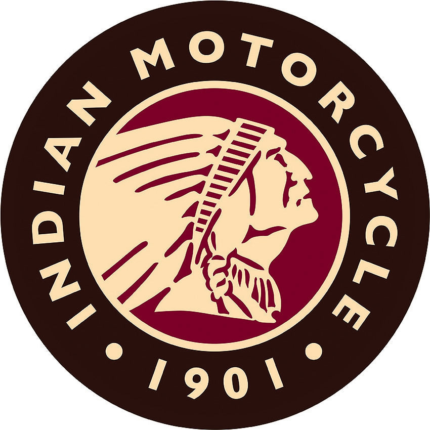 Tin Signs Indian Round Logo 2160