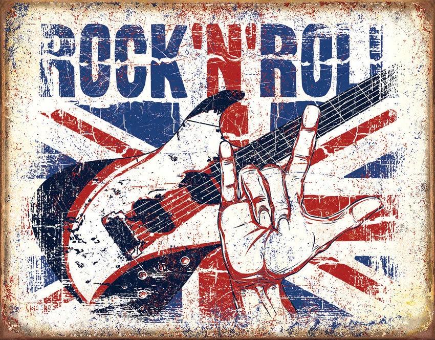 Tin Signs Rock N Roll Sign 2194 by Tin Signs