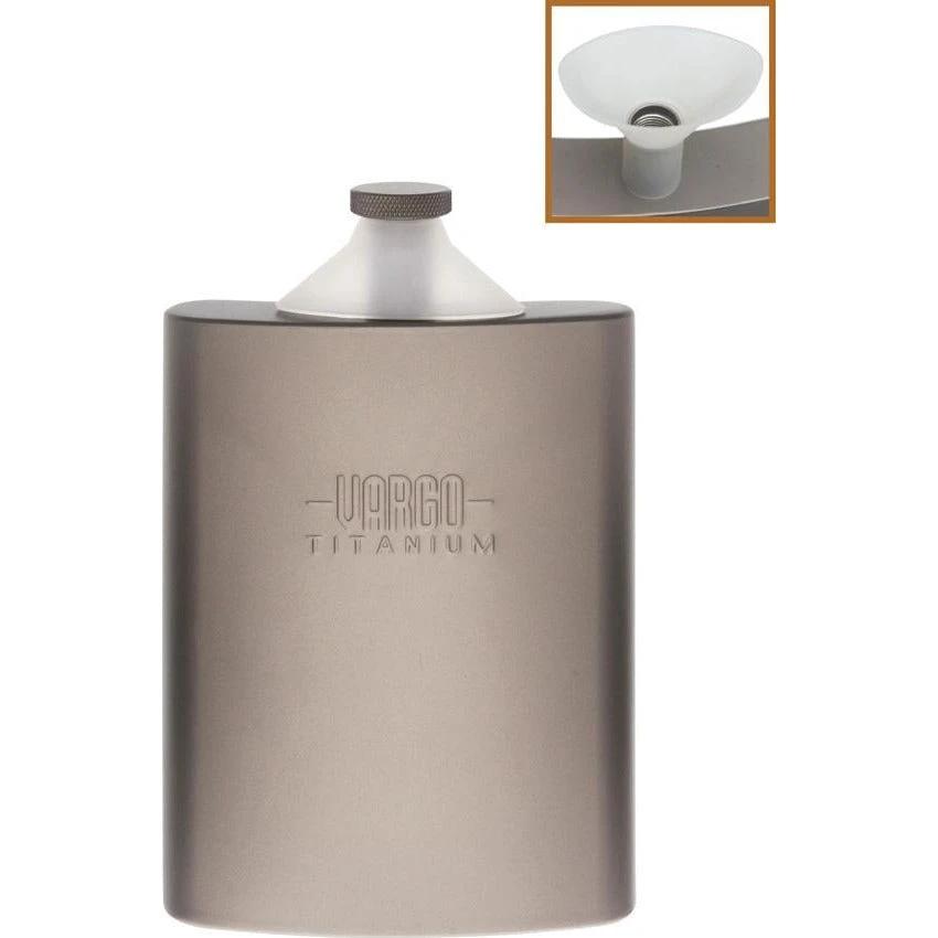 Vargo Titanium Funnel Flask T-447 by Vargo