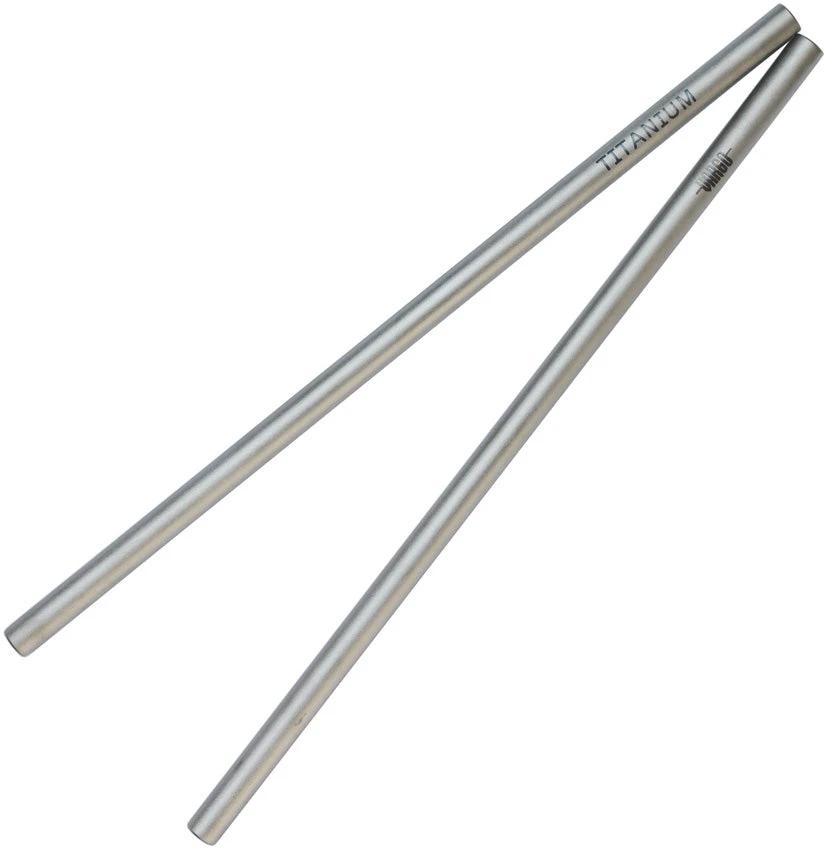 Vargo Straight Straw Titanium T-487 by Vargo