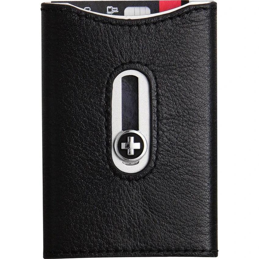 Wagner Swiss Wallet Black w/Silver by Wagner