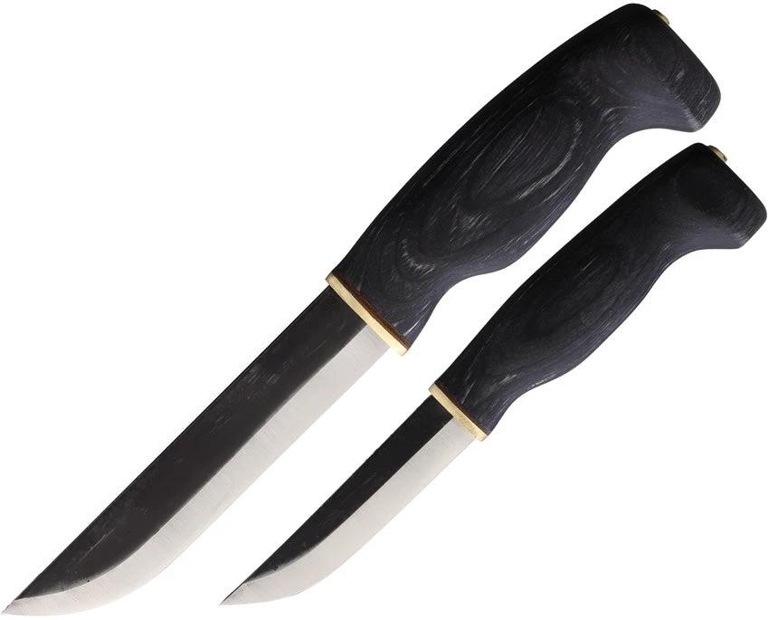 Wood Jewel Big Double Fixed Blade Set Blk 23KI MU by Wood Jewel