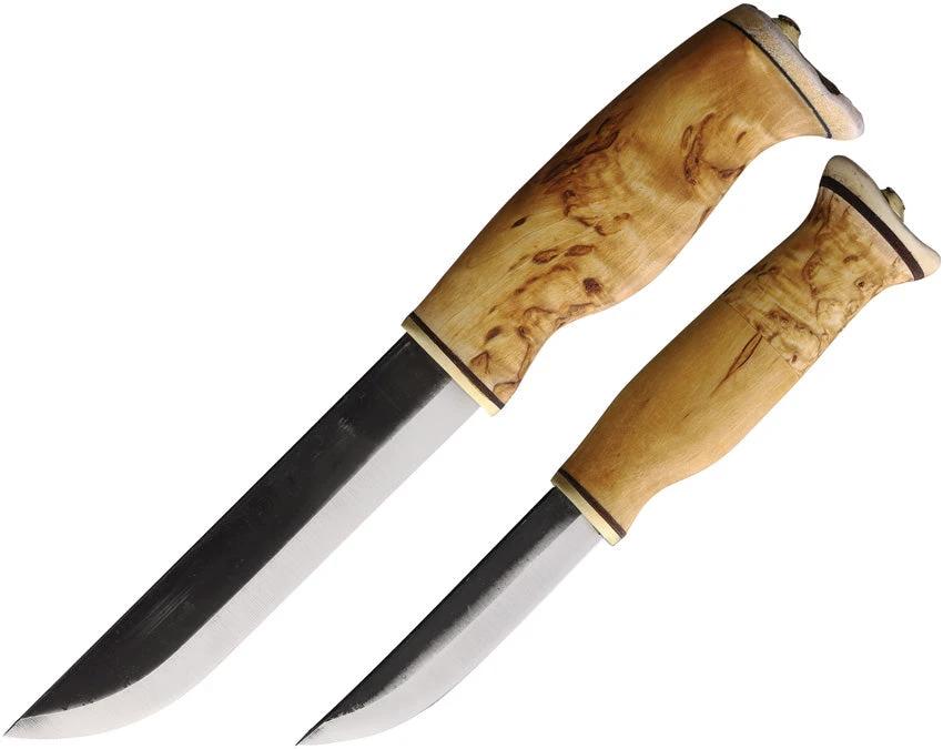 Wood Jewel Big Double Fixed Blade Set 23KI by Wood Jewel