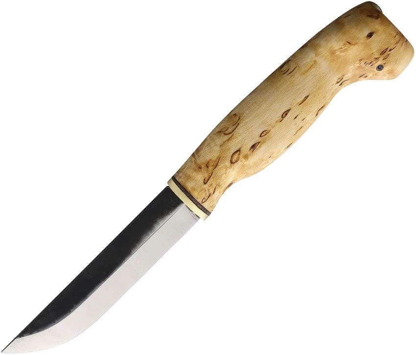 Wood Jewel Fixed Blade Curly Birch 23VISA10 by Wood Jewel