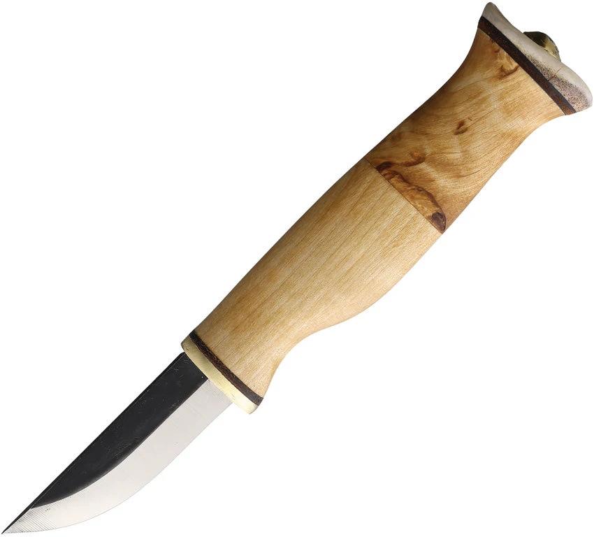 Wood Jewel Little Fixed Blade Curly Birch 23VSP by Wood Jewel