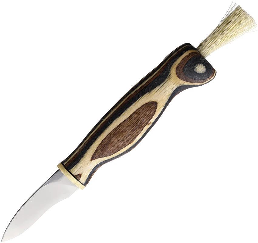 Wood Jewel Mushroom Knife Zebra 92Z by Wood Jewel