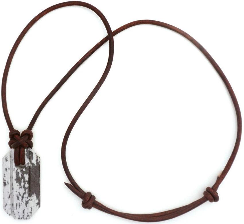 Wazoo Survival Gear Viking Whetstone Pendant NKL-VK by Wazoo Survival Gear