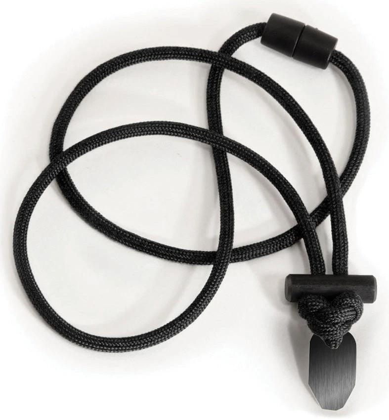Wazoo Survival Gear Firecraft Necklace Black NKL-FC-BK-BK by Wazoo Survival Gear