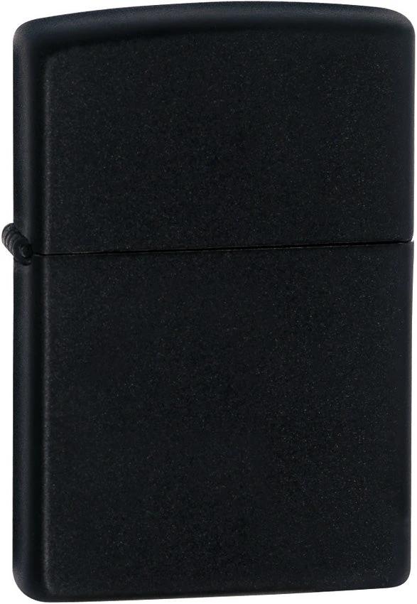 Zippo Classic Black Matte Windproof Lighter – Made in USA by Zippo