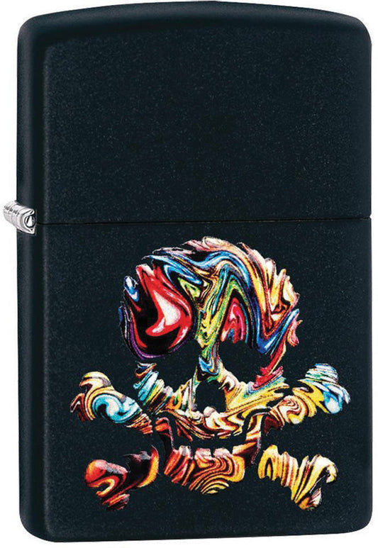 Zippo Multi Color Skull Lighter 49187