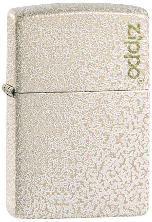 Classic Zippo Logo Lighter – Mercury Glass Matte Finish by Zippo