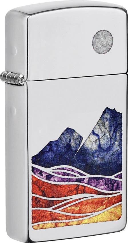 Zippo Slim Landscape Lighter 49412 by Zippo