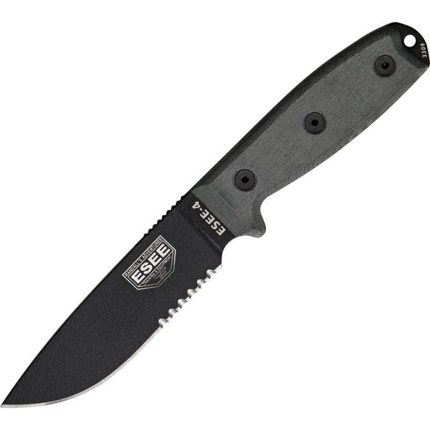 ESEE Model 4 Part Serrated by ESEE