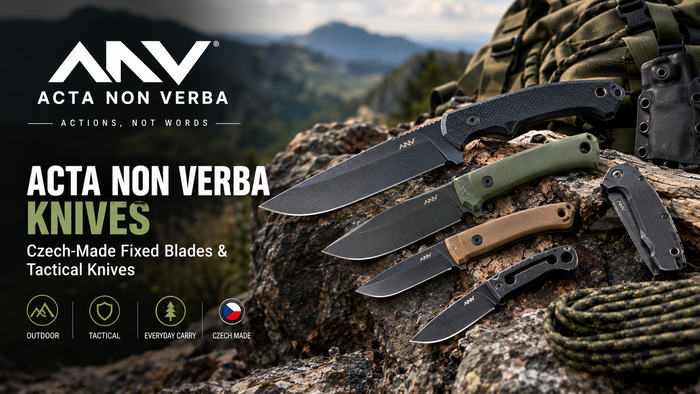 Acta Non Verba Knives: Czech-Made Fixed Blades & Tactical Knives
